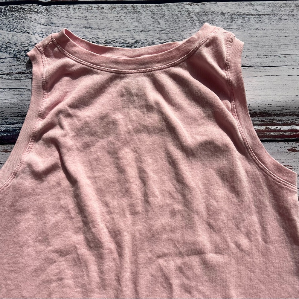 ✅ Urban Rebel Light Pink Sleeveless Women's Crop Tank Top EUC - Picture 3 of 6